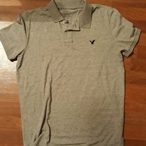 2 short sleeve American Eagle polos